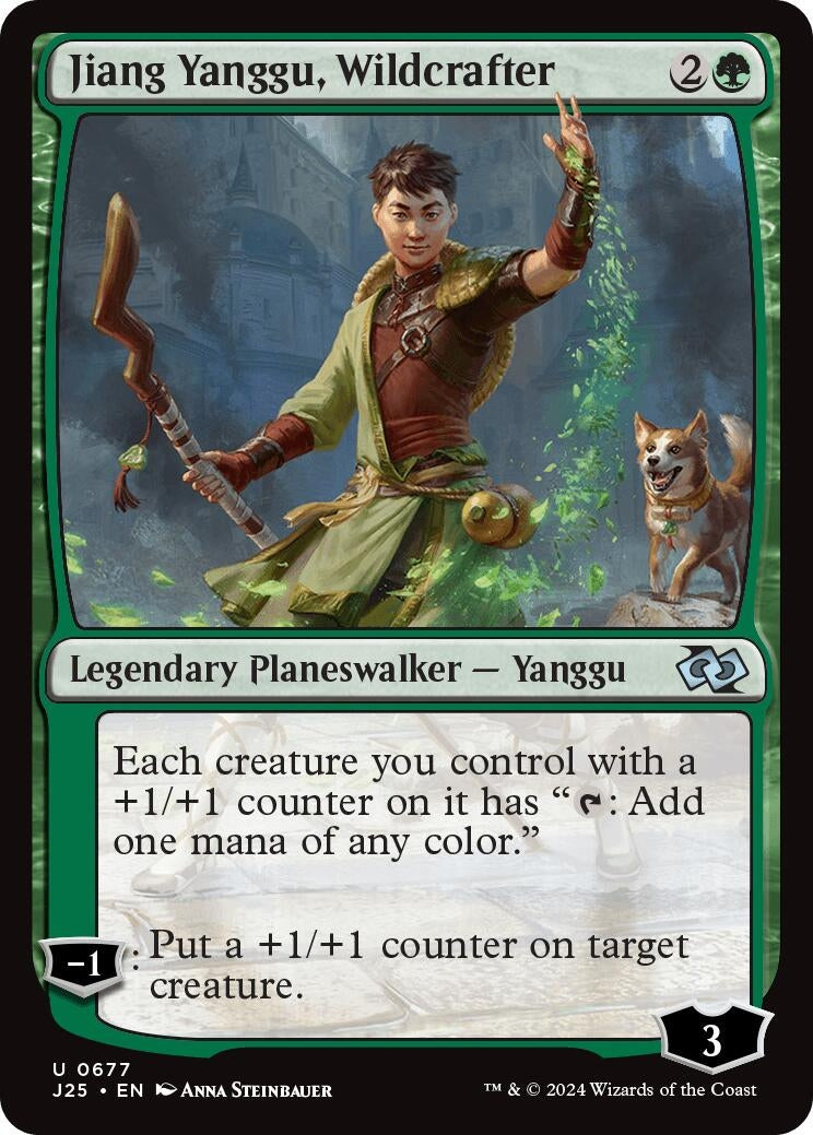 Image for Jiang Yanggu, Wildcrafter (677) (J25) - Magic: The Gathering