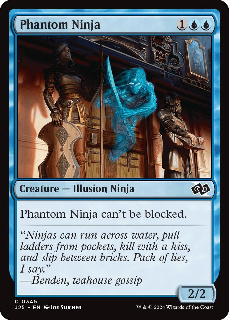 Image for Phantom Ninja (345) (J25) - Magic: The Gathering