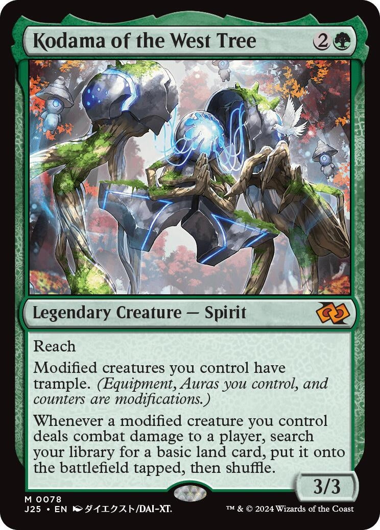 Image for Kodama of the West Tree (Anime) (78) (J25) - Magic: The Gathering