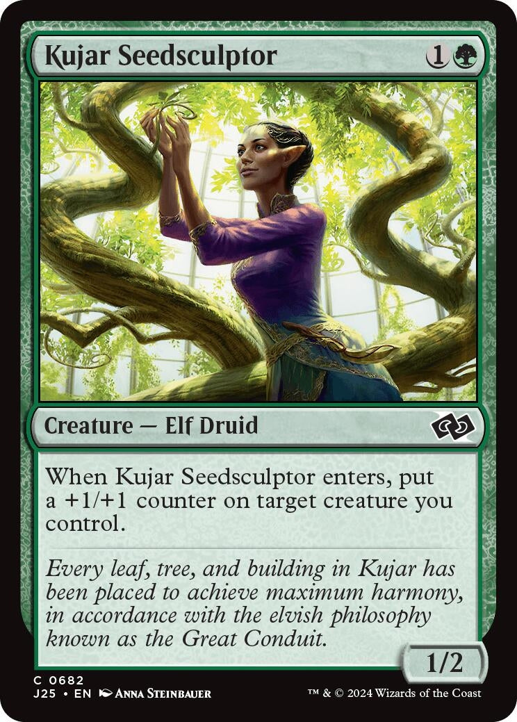 Image for Kujar Seedsculptor (682) (J25) - Magic: The Gathering