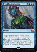 Image for Overflowing Insight (341) (J25) - Magic: The Gathering
