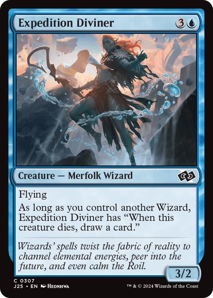 Image for Expedition Diviner (307) (J25) - Magic: The Gathering