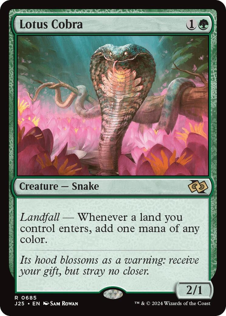 Image for Lotus Cobra (685) (J25) - Magic: The Gathering