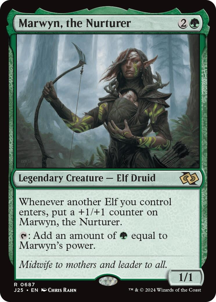Image for Marwyn, the Nurturer (687) (J25) - Magic: The Gathering