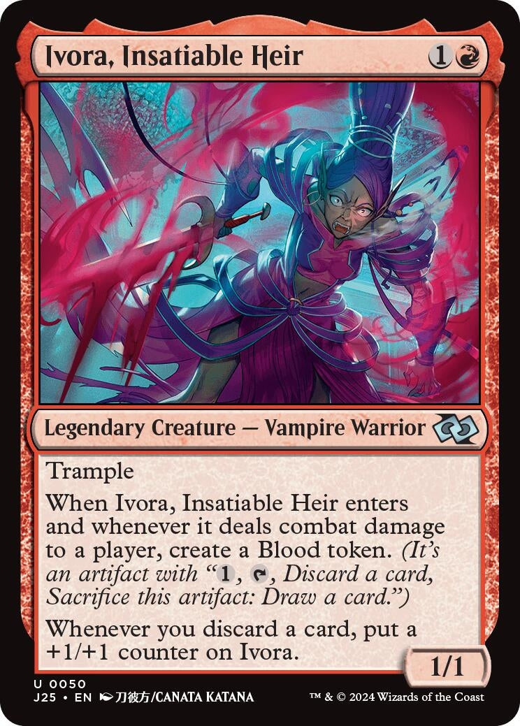 Image for Ivora, Insatiable Heir (Anime) (50) (J25) - Magic: The Gathering