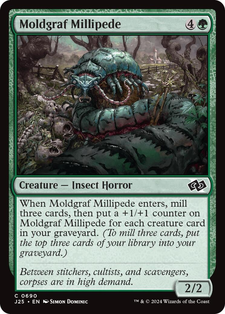 Image for Moldgraf Millipede (690) (J25) - Magic: The Gathering