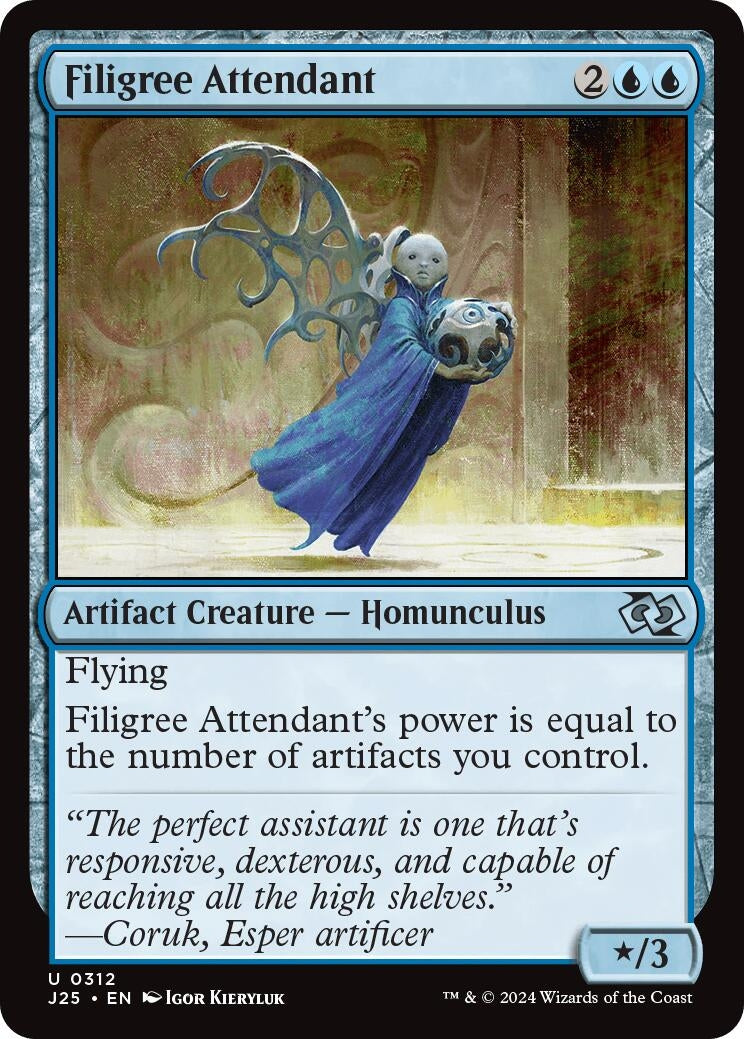 Image for Filigree Attendant (312) (J25) - Magic: The Gathering