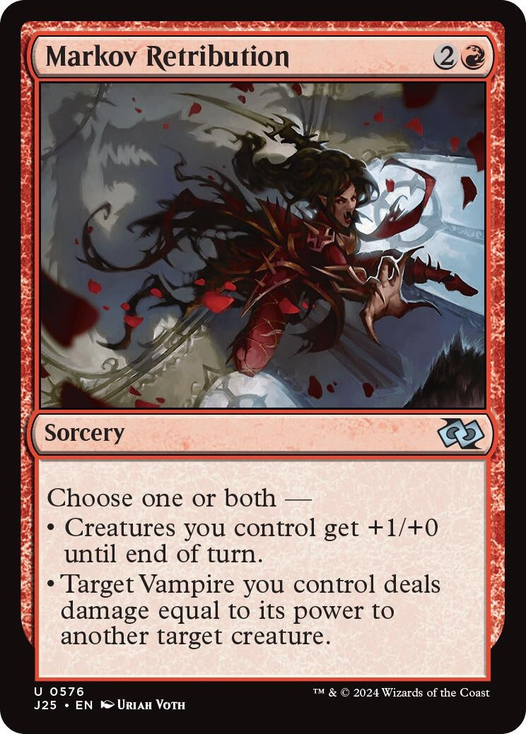 Image for Markov Retribution (576) (J25) - Magic: The Gathering