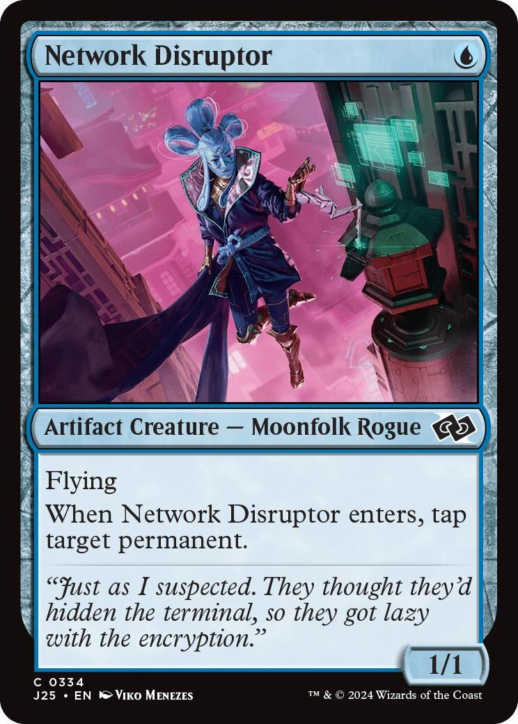 Image for Network Disruptor (334) (J25) - Magic: The Gathering