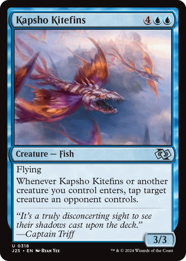 Image for Kapsho Kitefins (318) (J25) - Magic: The Gathering