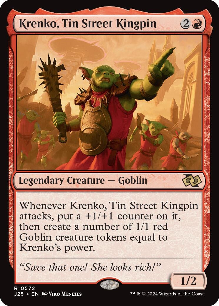 Image for Krenko, Tin Street Kingpin (572) (J25) - Magic: The Gathering