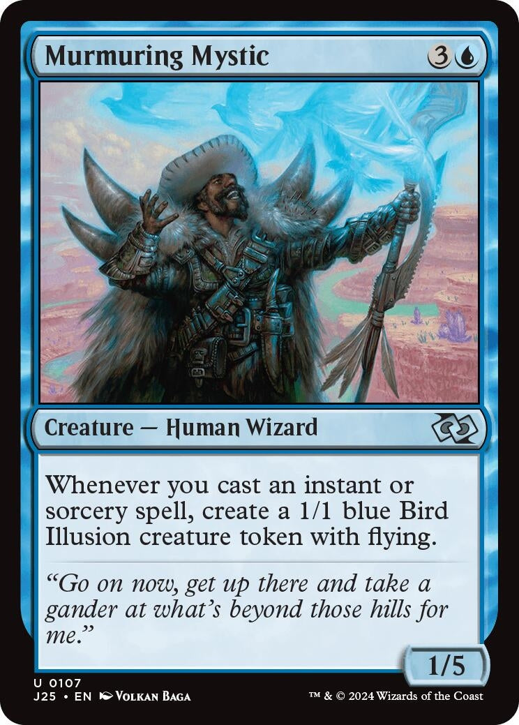 Image for Murmuring Mystic (107) (J25) - Magic: The Gathering