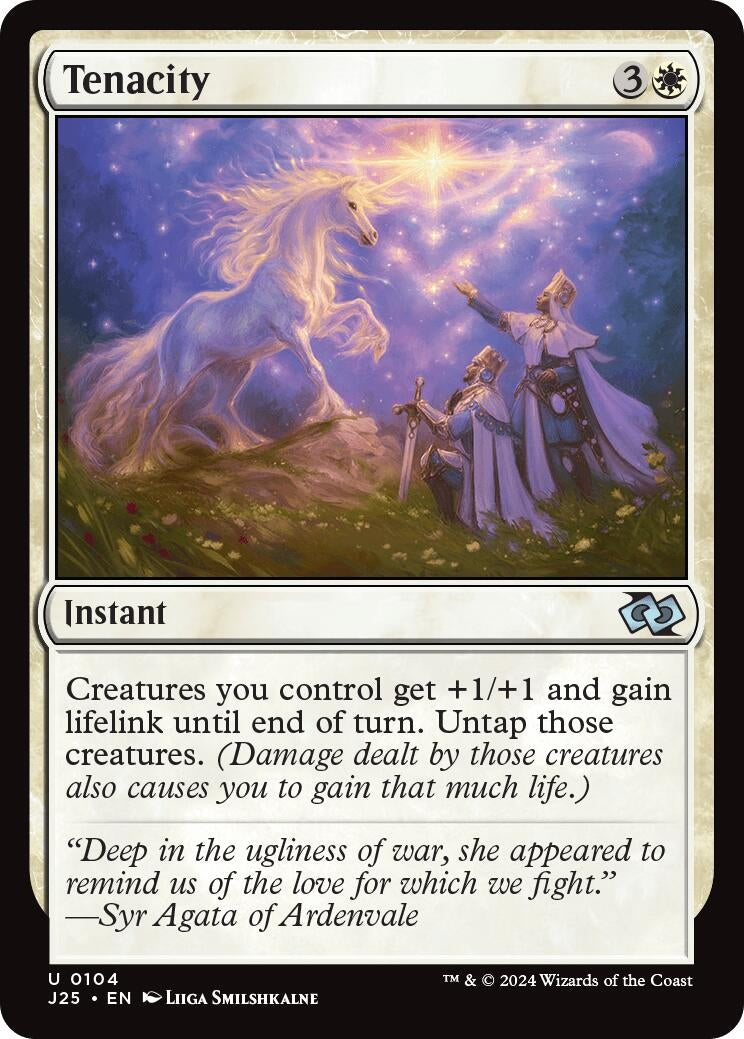 Image for Tenacity (104) (J25) - Magic: The Gathering