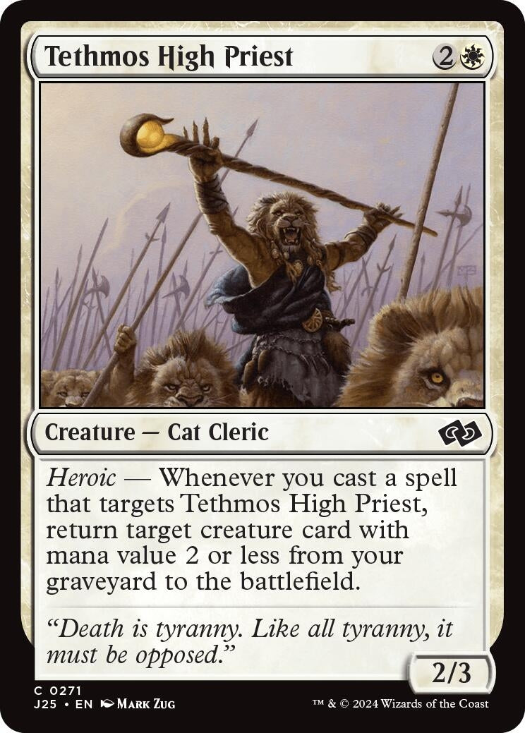 Image for Tethmos High Priest (271) (J25) - Magic: The Gathering