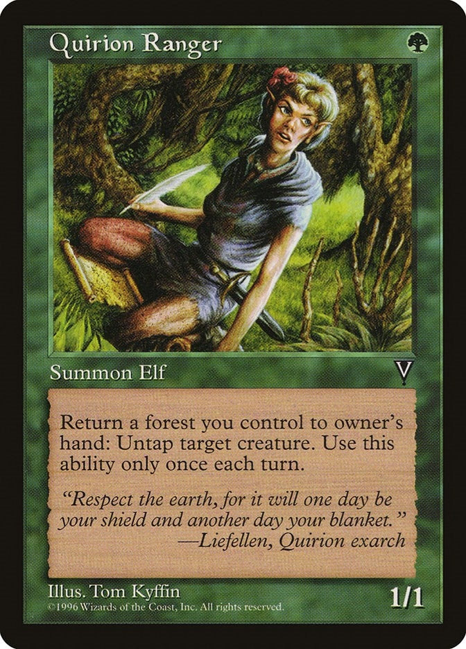 Image for Quirion Ranger (VIS) - Magic: The Gathering