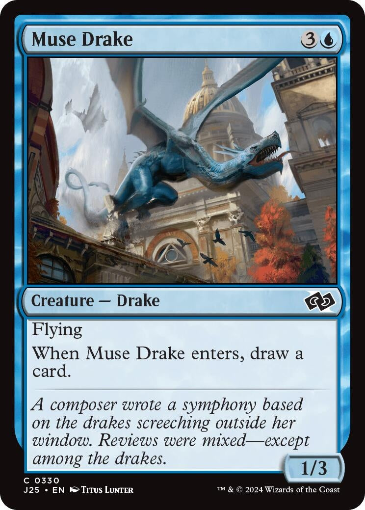 Image for Muse Drake (330) (J25) - Magic: The Gathering