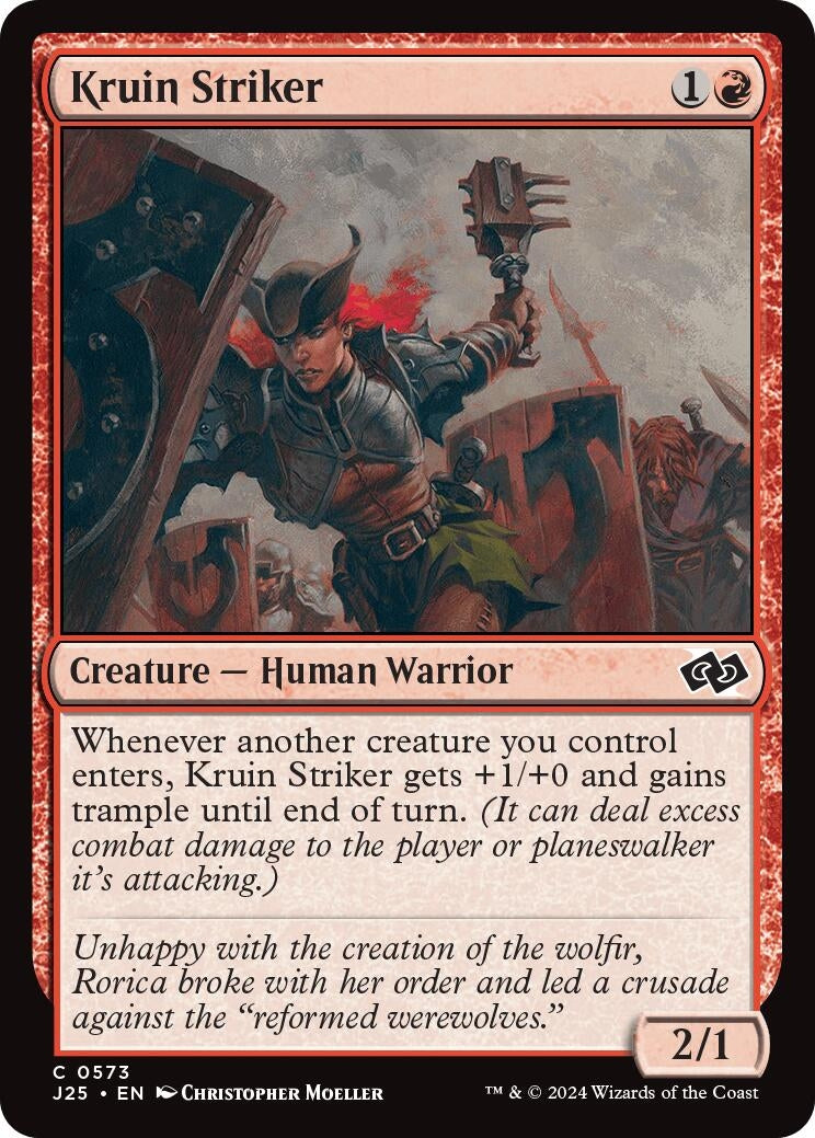 Image for Kruin Striker (573) (J25) - Magic: The Gathering