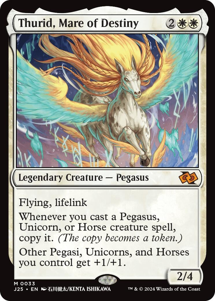 Image for Thurid, Mare of Destiny (Anime) (33) (J25) - Magic: The Gathering