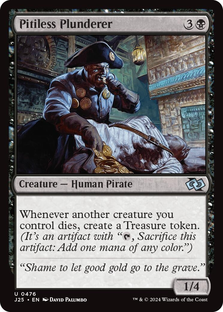 Image for Pitiless Plunderer (476) (J25) - Magic: The Gathering