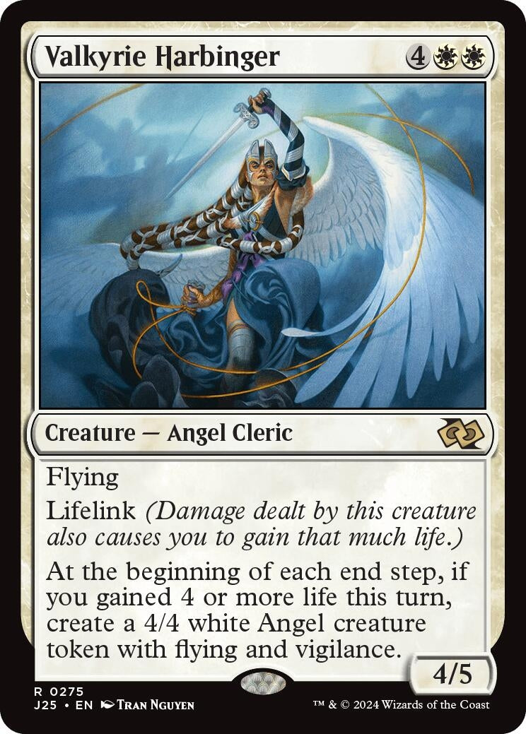 Image for Valkyrie Harbinger (275) (J25) - Magic: The Gathering