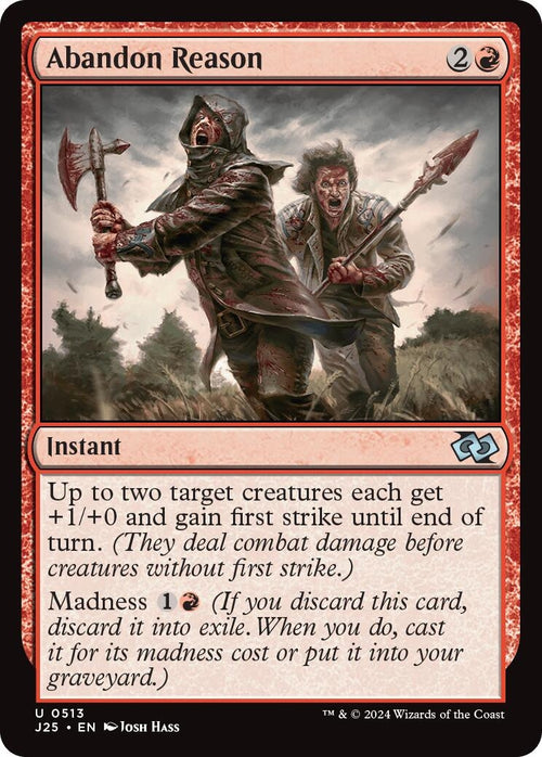 Image for Abandon Reason (513) (J25) - Magic: The Gathering