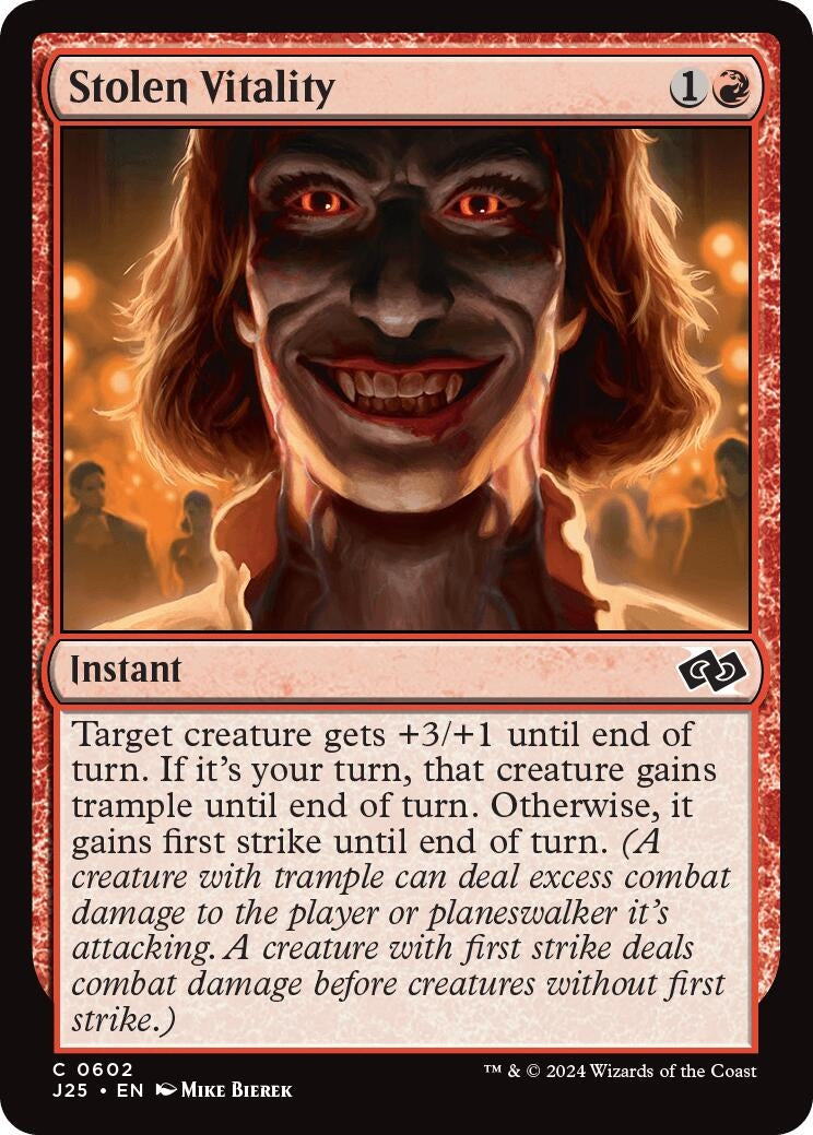 Image for Stolen Vitality (602) (J25) - Magic: The Gathering