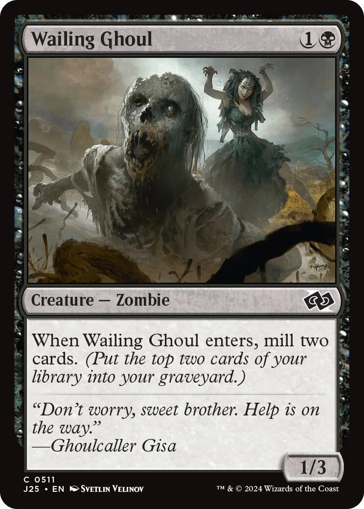 Image for Wailing Ghoul (511) (J25) - Magic: The Gathering