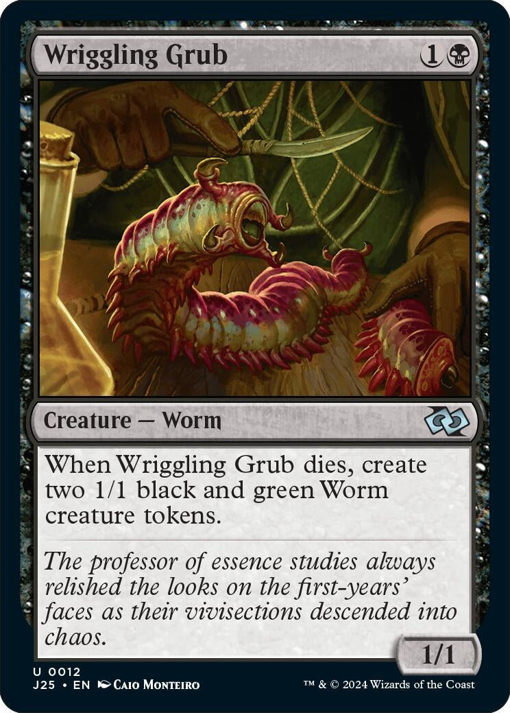 Image for Wriggling Grub (12) (J25) - Magic: The Gathering