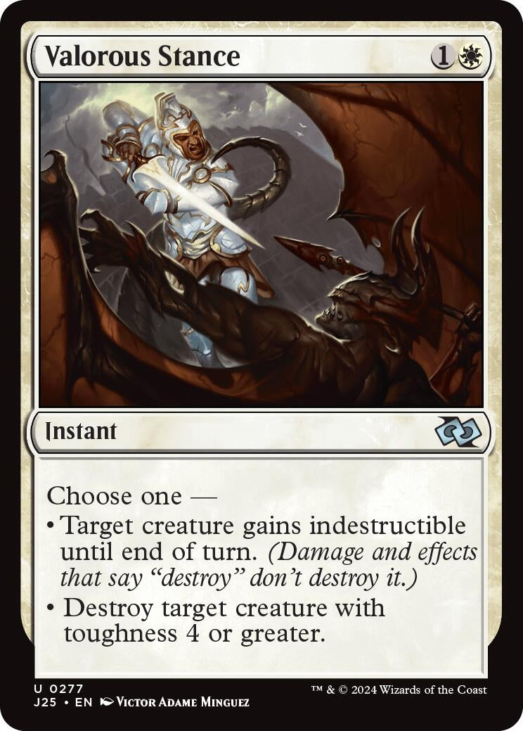 Image for Valorous Stance (277) (J25) - Magic: The Gathering