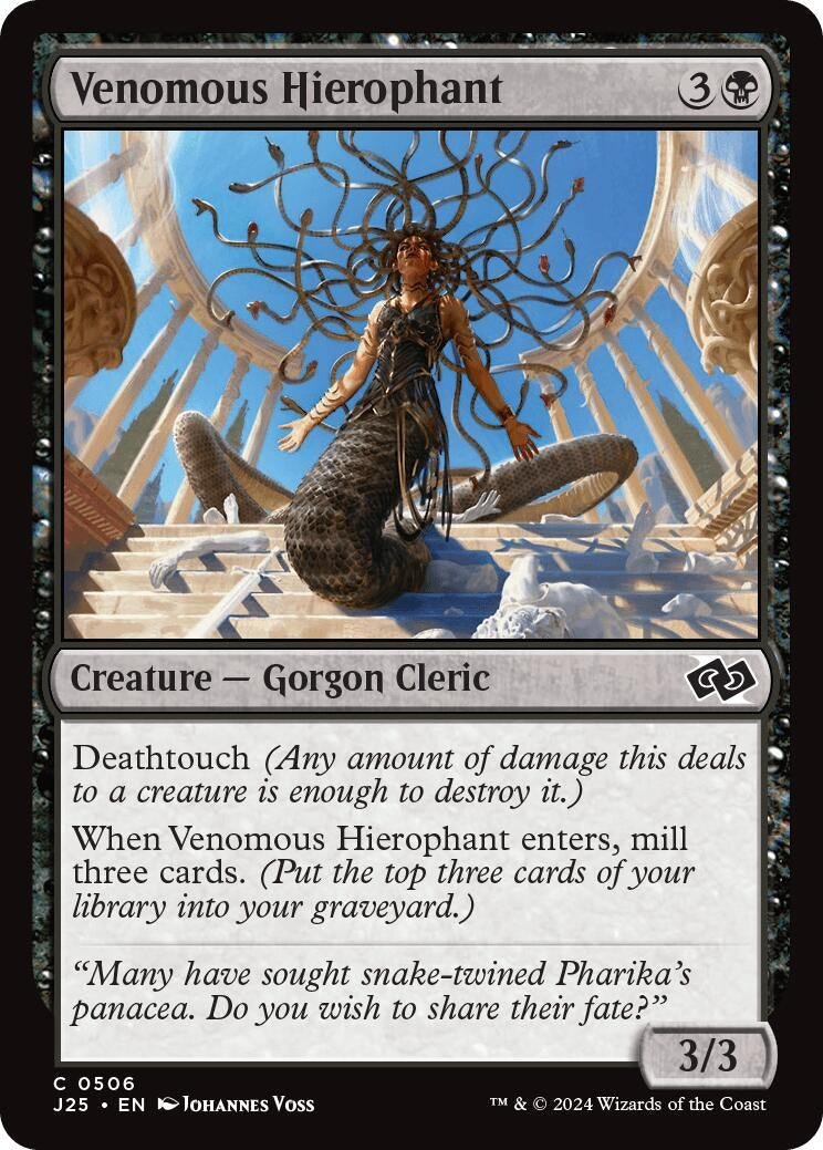 Image for Venomous Hierophant (506) (J25) - Magic: The Gathering