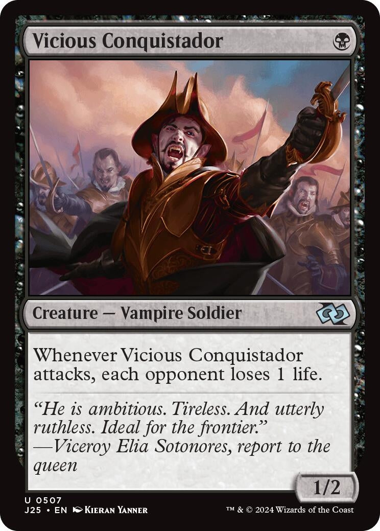 Image for Vicious Conquistador (507) (J25) - Magic: The Gathering