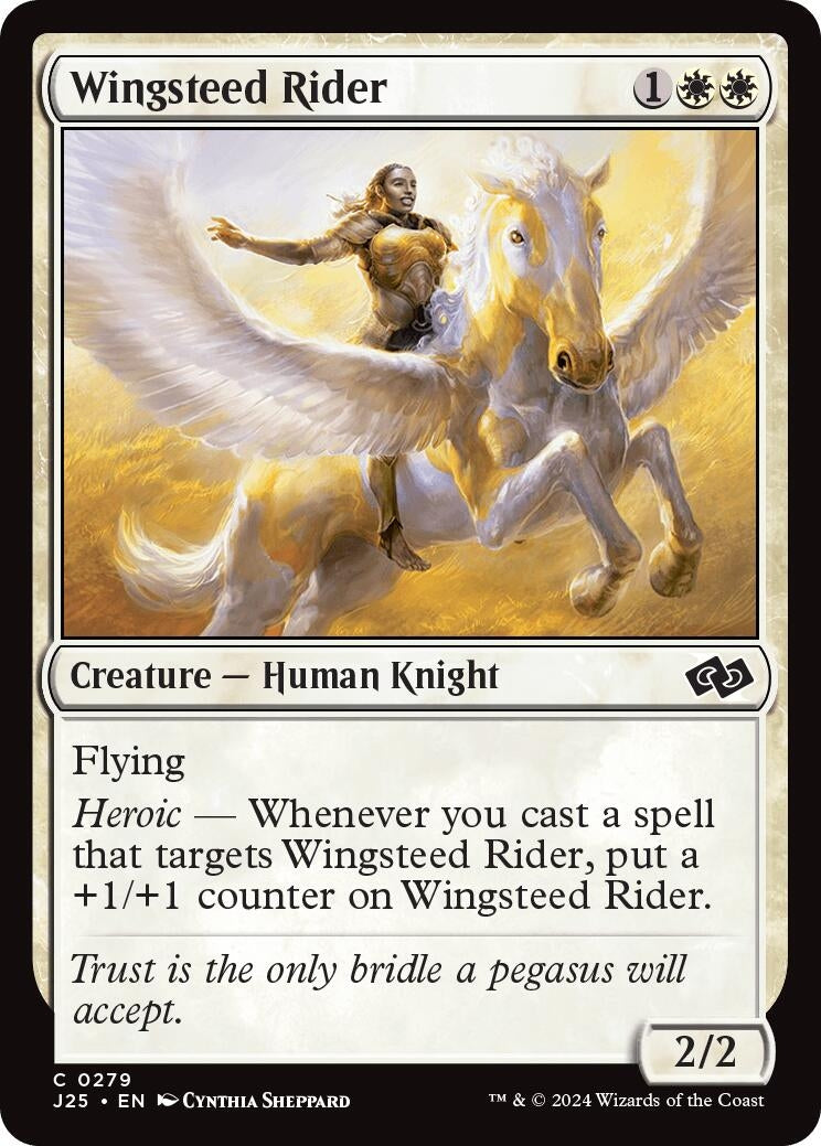 Image for Wingsteed Rider (279) (J25) - Magic: The Gathering