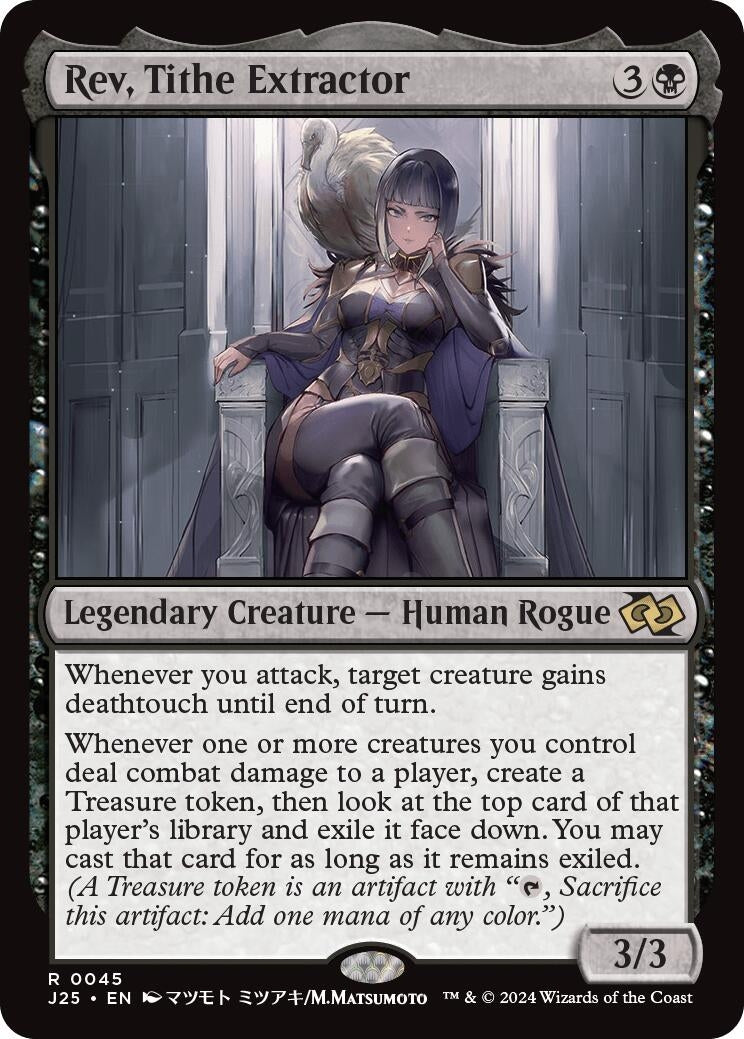 Image for Rev, Tithe Extractor (Anime) (45) (J25) - Magic: The Gathering