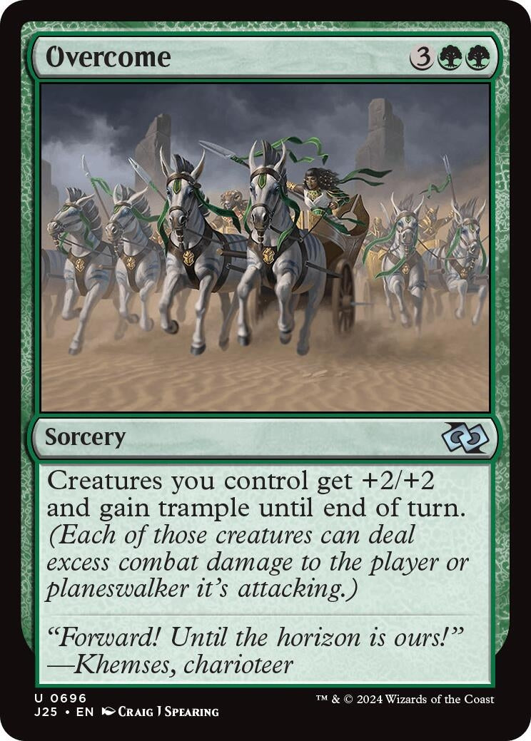Image for Overcome (696) (J25) - Magic: The Gathering