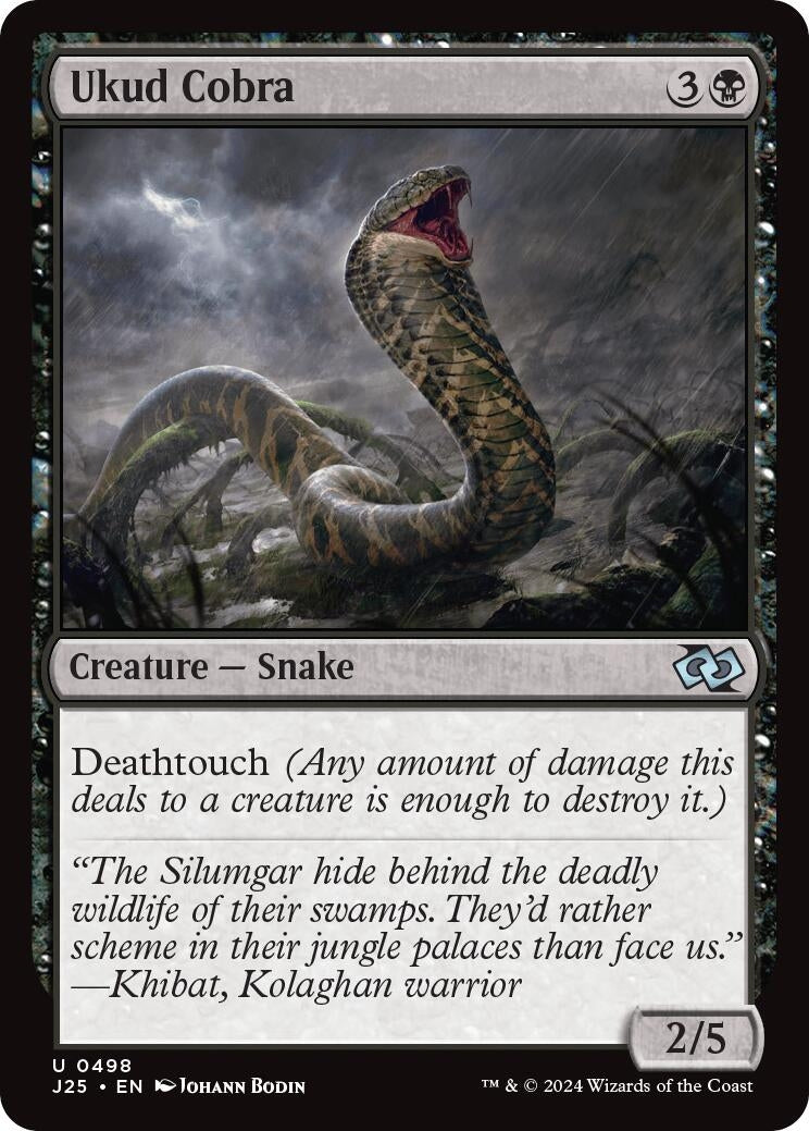 Image for Ukud Cobra (498) (J25) - Magic: The Gathering