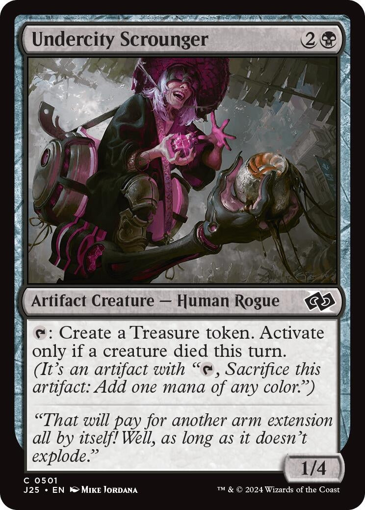 Image for Undercity Scrounger (501) (J25) - Magic: The Gathering