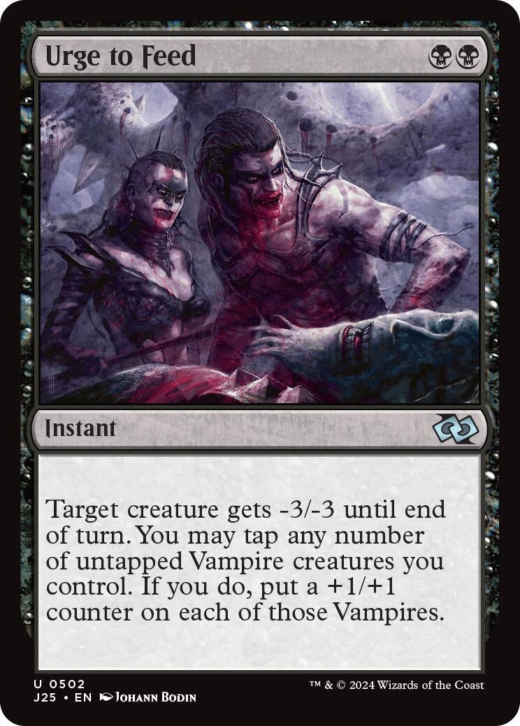 Image for Urge to Feed (502) (J25) - Magic: The Gathering