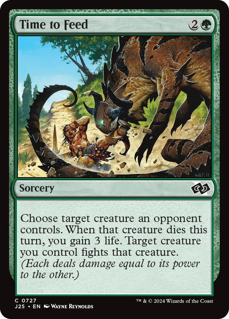 Image for Time to Feed (727) (J25) - Magic: The Gathering