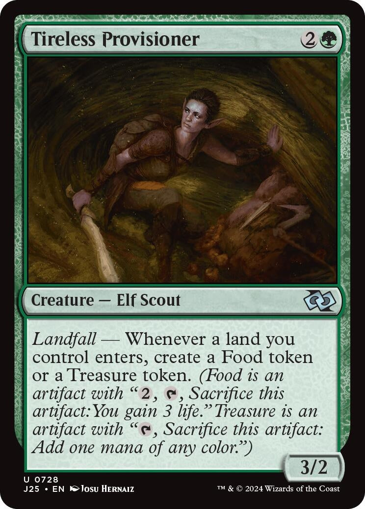 Image for Tireless Provisioner (728) (J25) - Magic: The Gathering