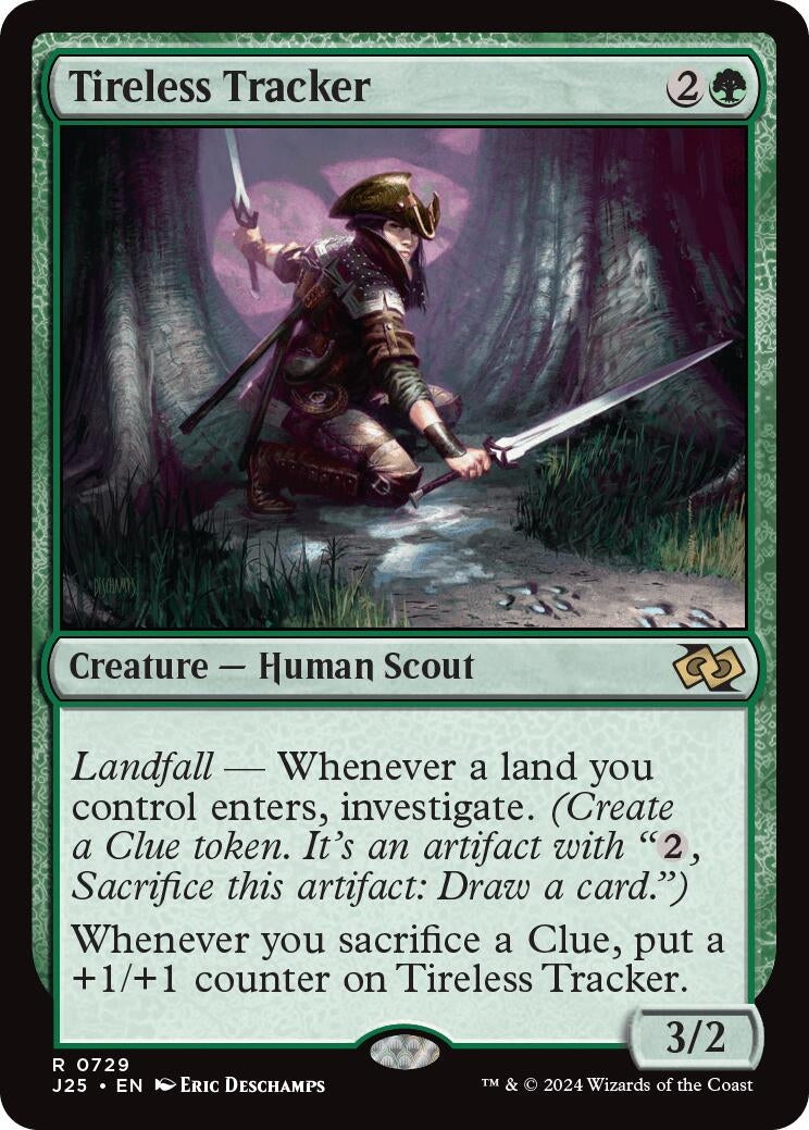 Image for Tireless Tracker (729) (J25) - Magic: The Gathering