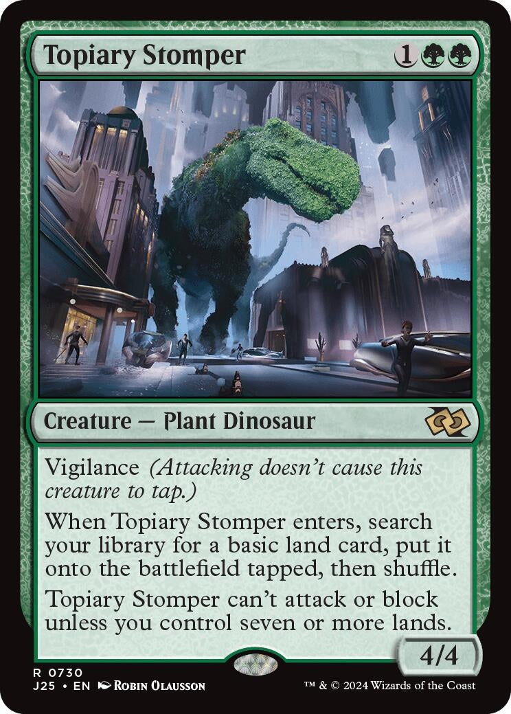 Image for Topiary Stomper (730) (J25) - Magic: The Gathering
