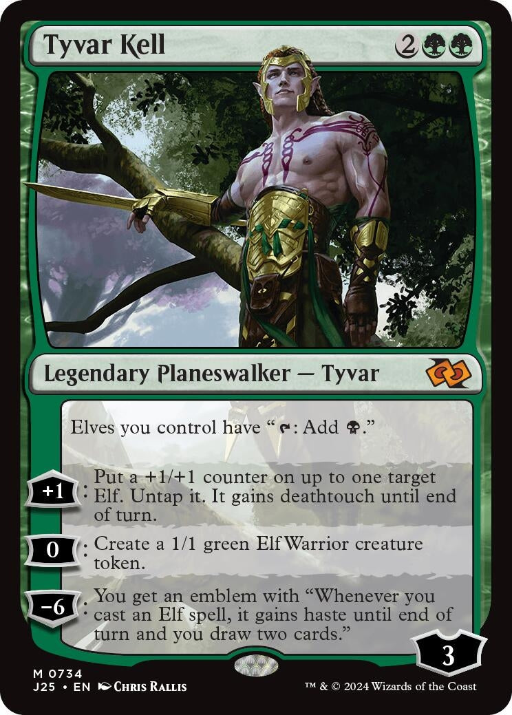 Image for Tyvar Kell (734) (J25) - Magic: The Gathering