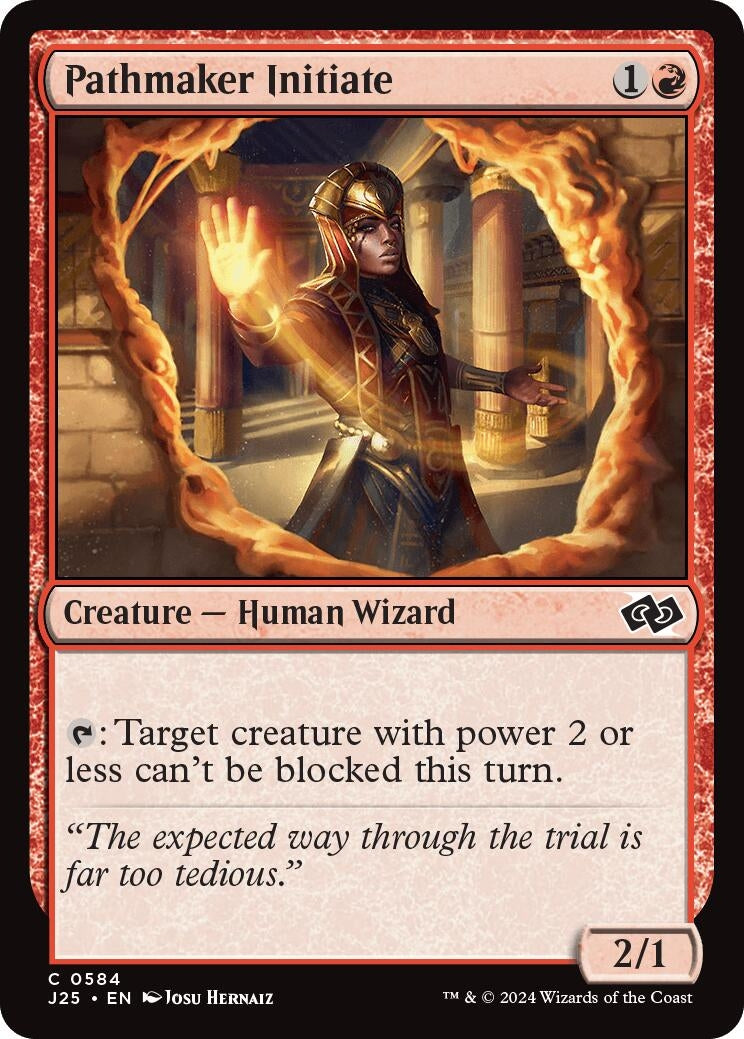 Image for Pathmaker Initiate (584) (J25) - Magic: The Gathering