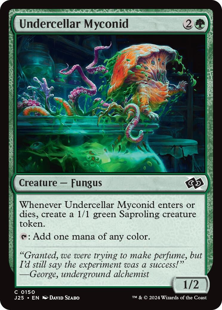Image for Undercellar Myconid (150) (J25) - Magic: The Gathering