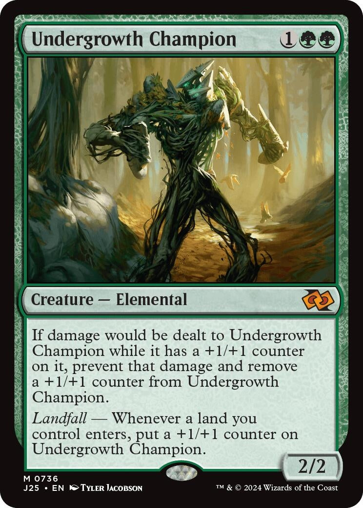 Image for Undergrowth Champion (736) (J25) - Magic: The Gathering