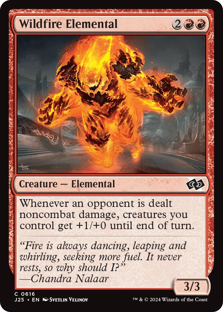 Image for Wildfire Elemental (616) (J25) - Magic: The Gathering