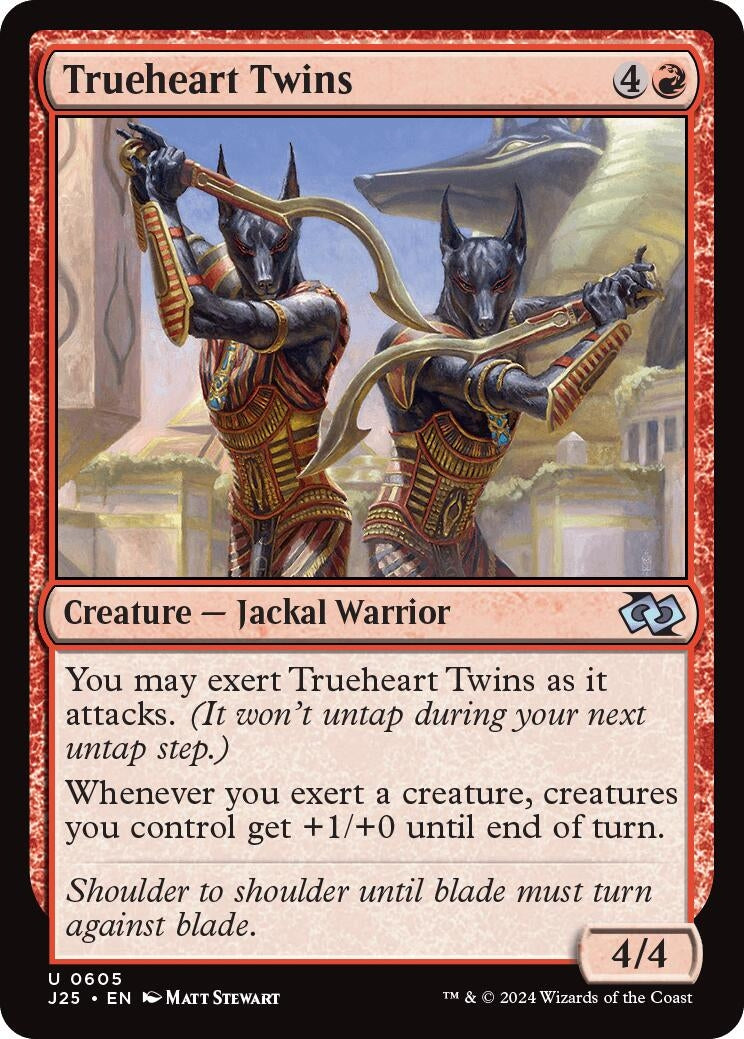 Image for Trueheart Twins (605) (J25) - Magic: The Gathering