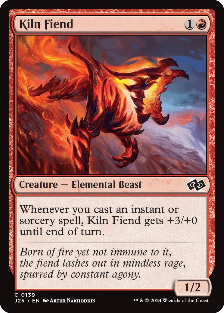 Image for Kiln Fiend (139) (J25) - Magic: The Gathering
