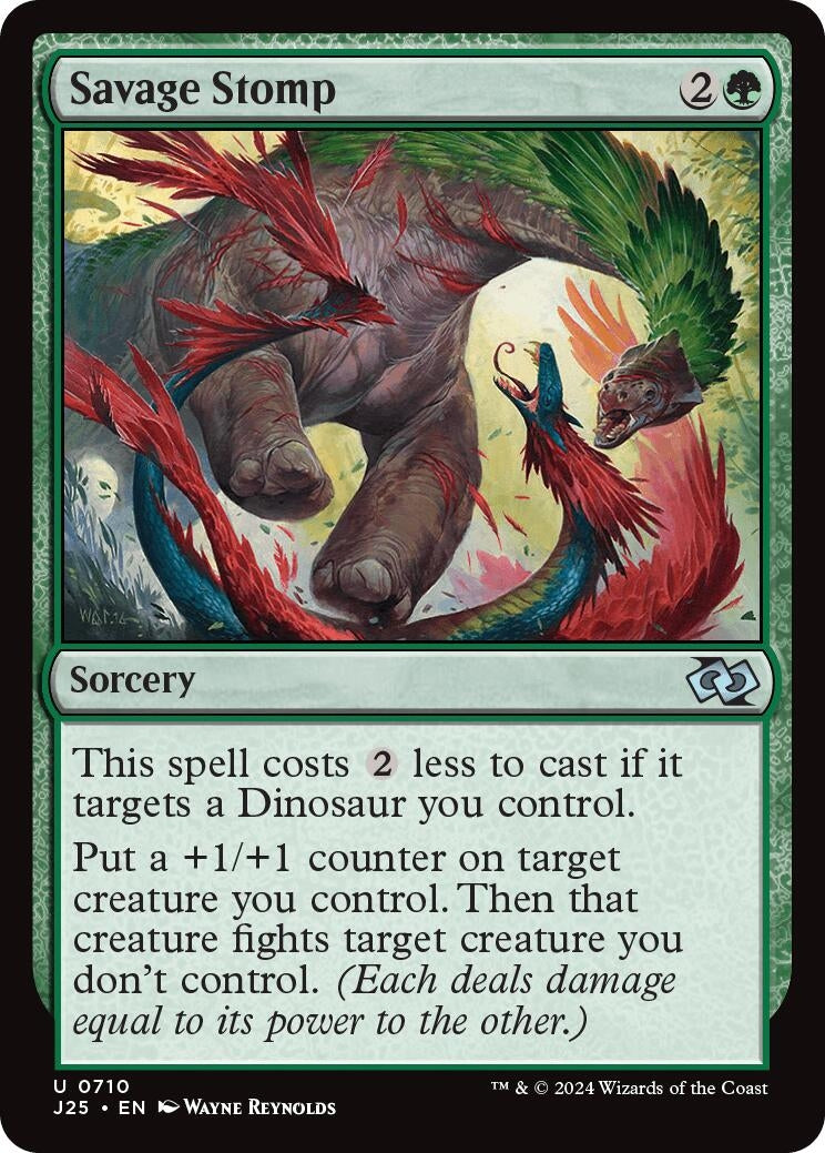 Image for Savage Stomp (710) (J25) - Magic: The Gathering