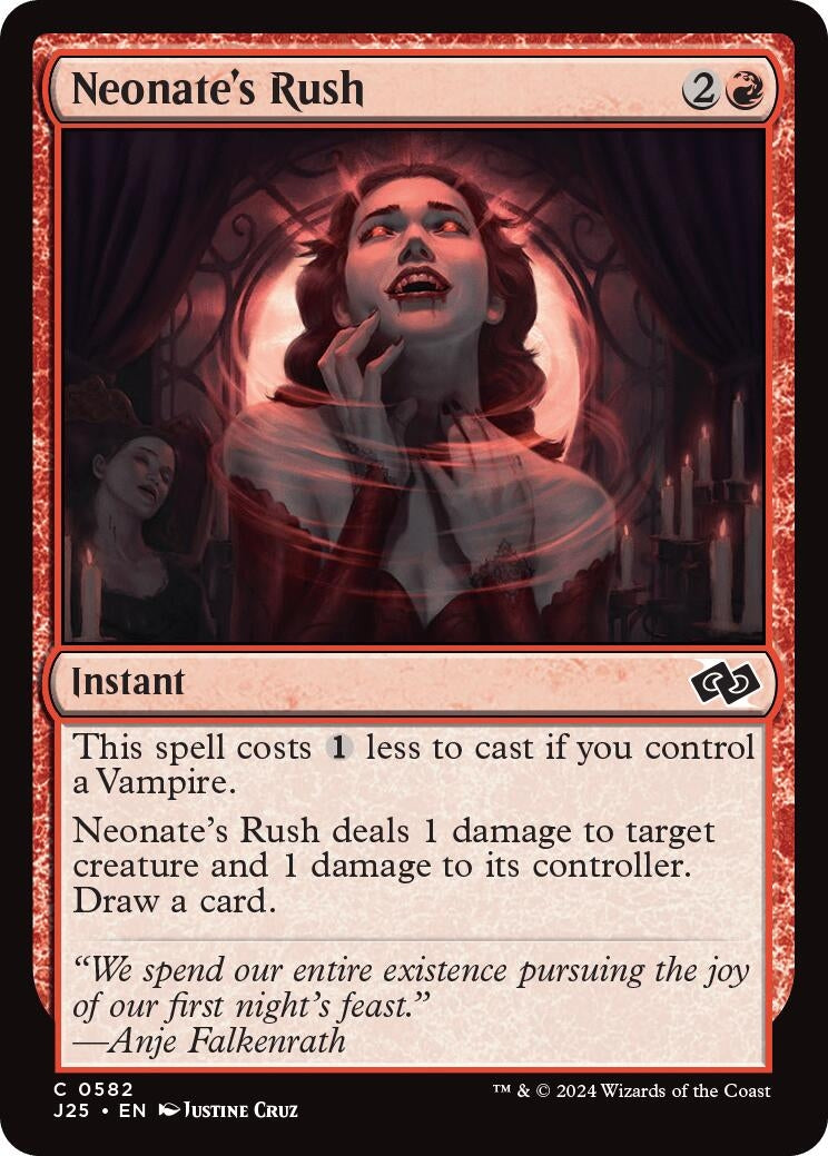 Image for Neonate's Rush (582) (J25) - Magic: The Gathering